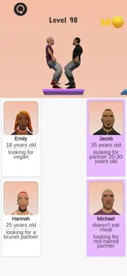 Match People 3D android App screenshot 0